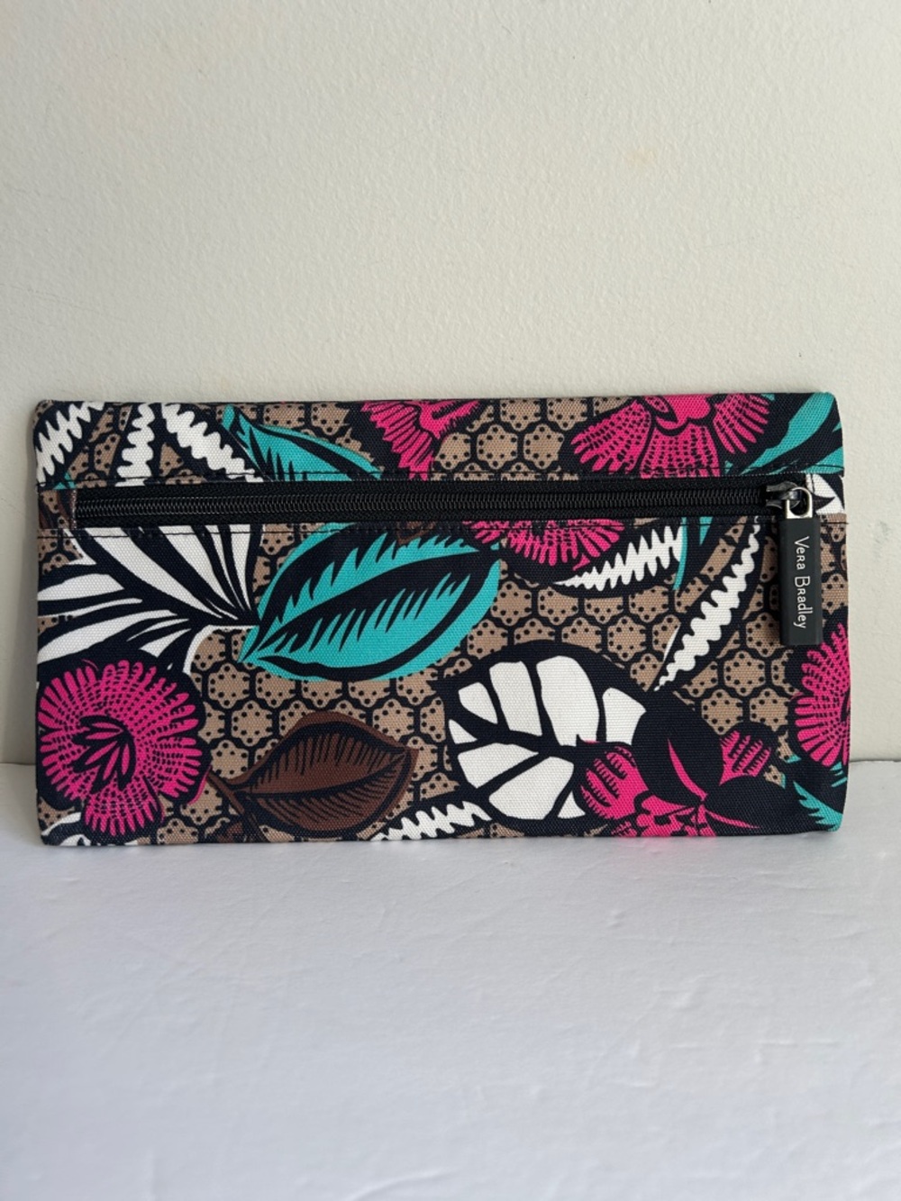 NWOT Vera Bradley Lighten Pencil Pouch in Canyon Road Print